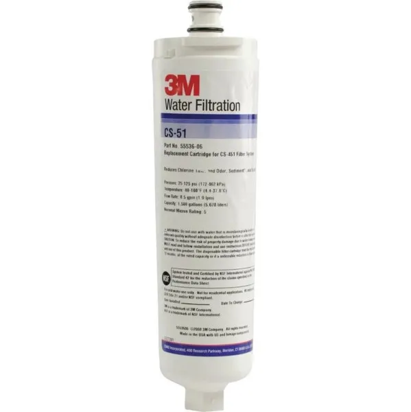 3M CS-51 Coffee Replacement Water Filter Cartridge