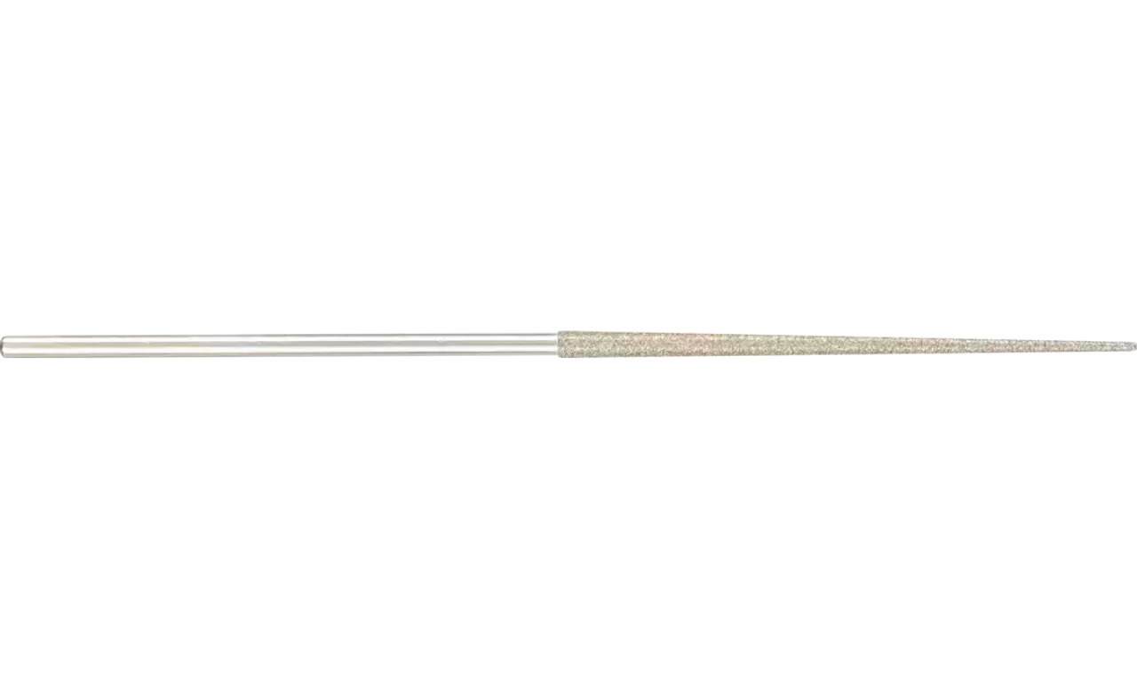 Pferd 04007 5-1/2" Diamond Needle File | Round | Coarse Cut | 1/8" Shank