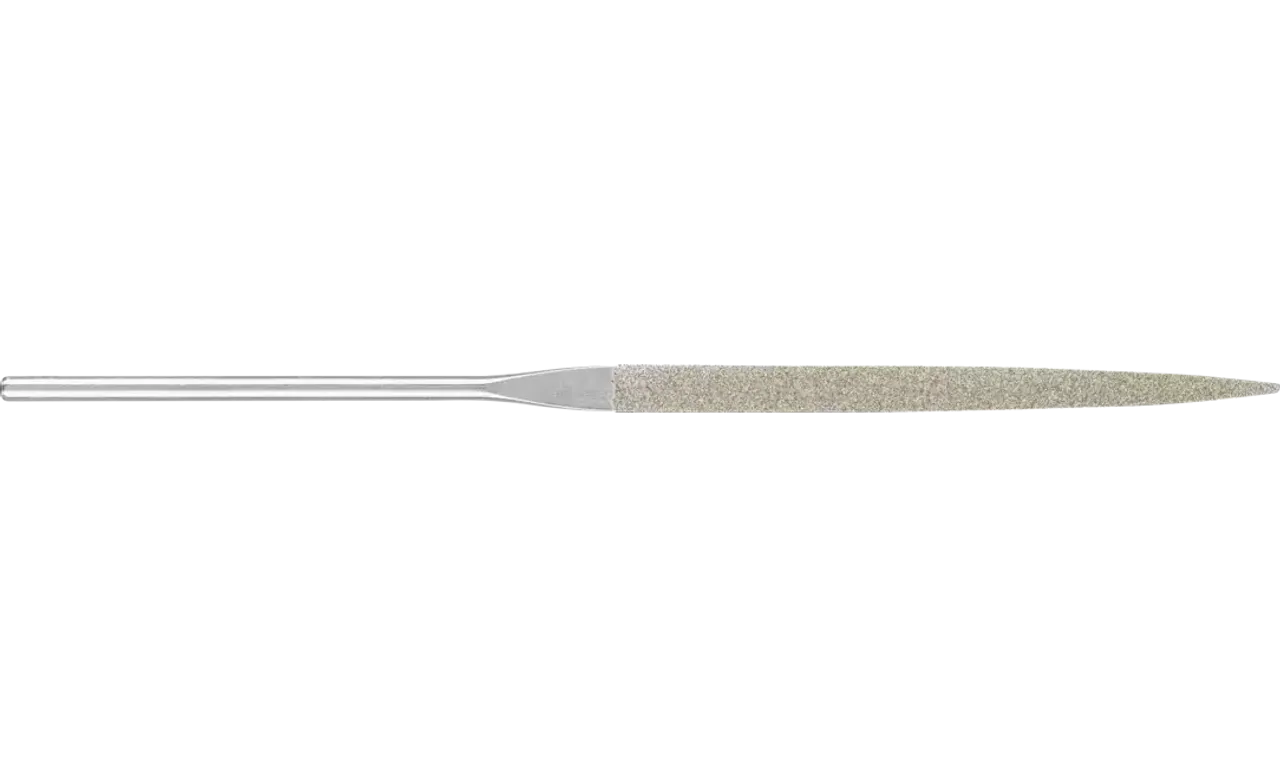 Pferd 04016 5-1/2" Diamond Needle File | Flat | Medium Cut | 1/8" Shank