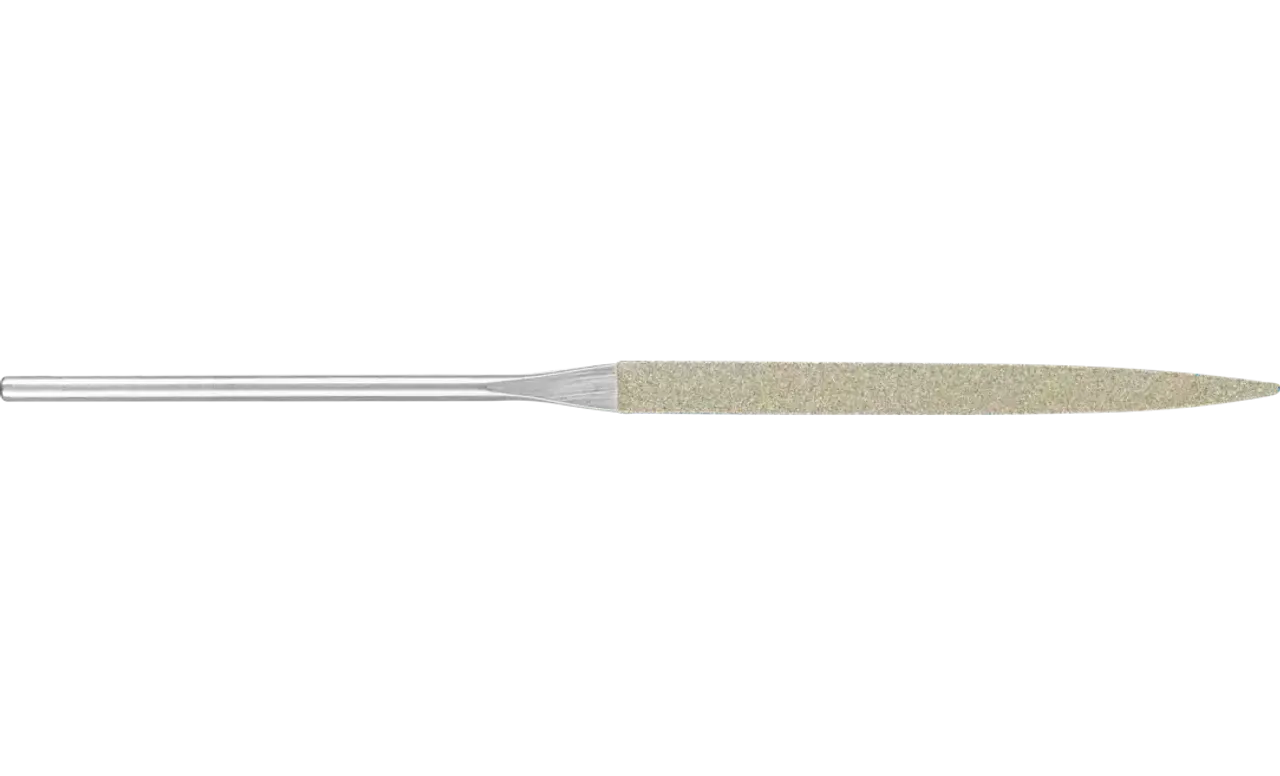 Pferd 04021 5-1/2" Diamond Needle File | Knife | Medium Cut | 1/8" Shank