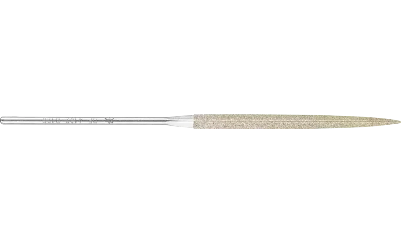 Pferd 04024 5-1/2" Diamond Needle File | Barrette | Medium Cut | 1/8" Shank
