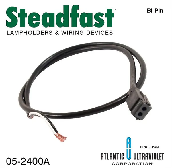 Atlantic UV 05-2400A 34" Mini Bi-Pin Lamp Socket for Sanitron S2400C