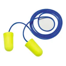 3M Company E-A-R Soft Yellow Neons, Corded, Box of 200 Pair