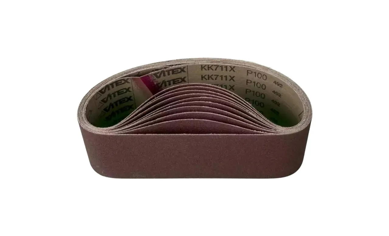 Pferd 49254 3" x 24" Abrasive Coated Portable Belt | Aluminum Oxide 100 Grit | Sold By Box of 10