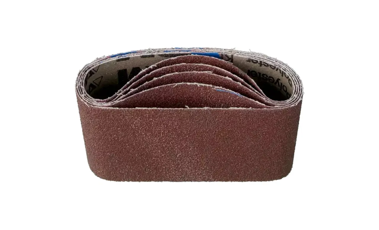 Pferd 49312 3-1/2" x 15-1/2" Abrasive Coated Portable Belt | Aluminum Oxide 40 Grit | Sold By Box of 10