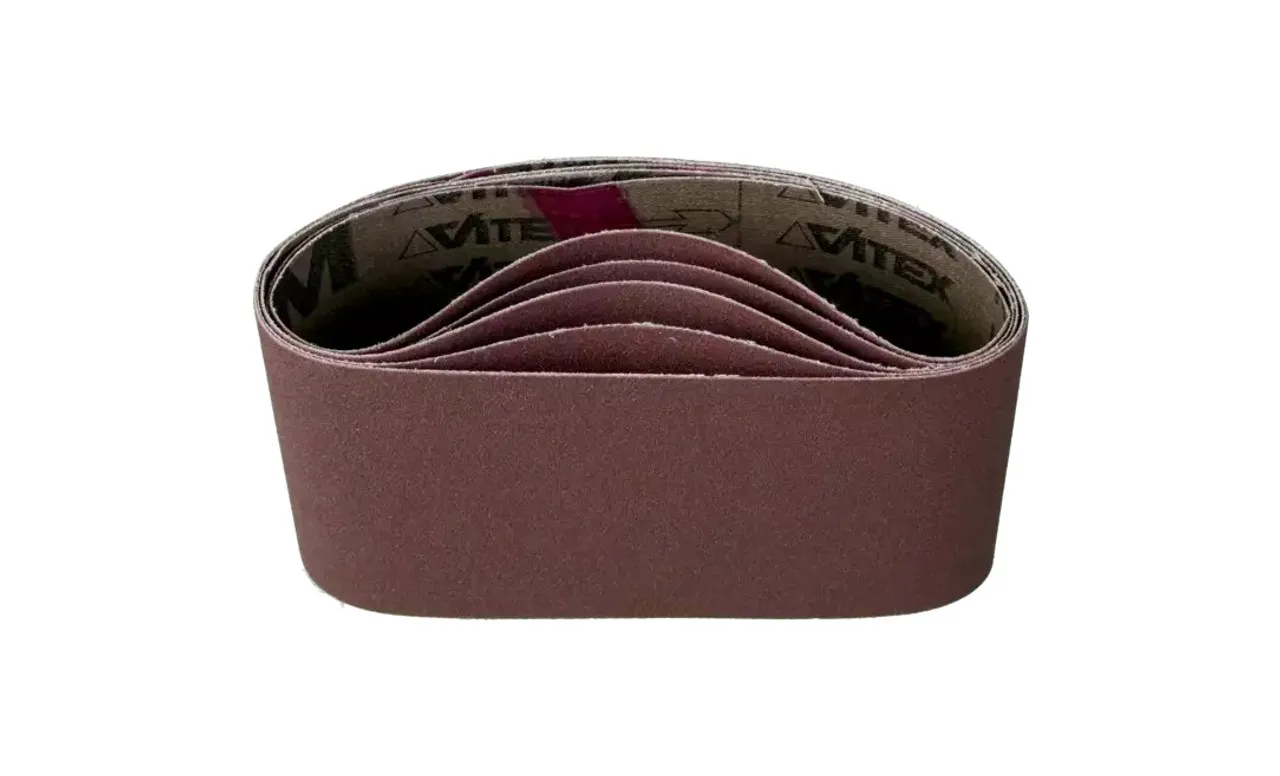 Pferd 49317 3-1/2" x 15-1/2" Abrasive Coated Portable Belt | Aluminum Oxide 120 Grit | Sold By Box of 10