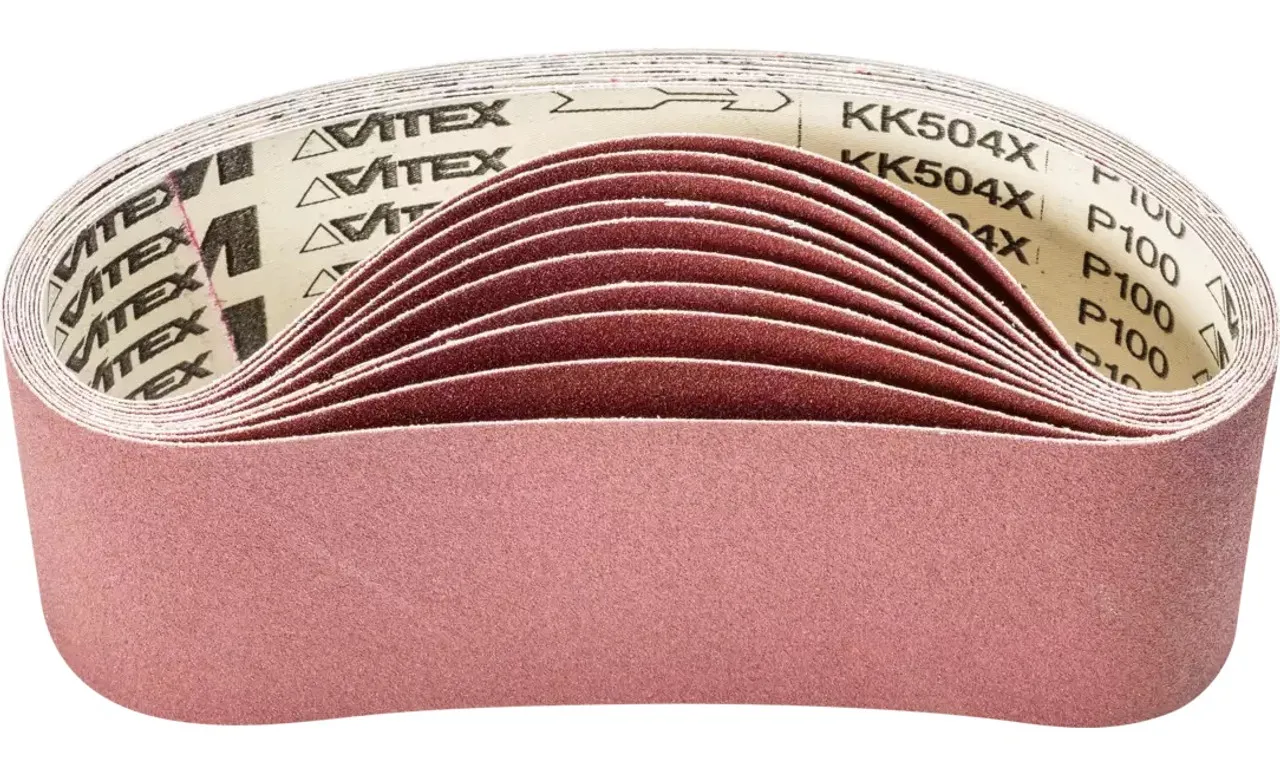 Pferd 49364 4" x 24" Abrasive Coated Portable Belt | Aluminum Oxide 100 Grit | Sold By Box of 10