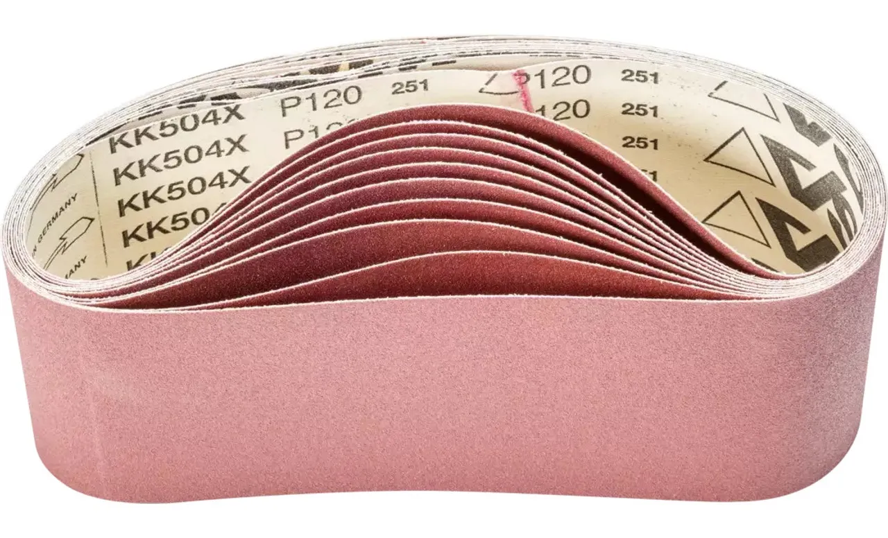 Pferd 49365 4" x 24" Abrasive Coated Portable Belt | Aluminum Oxide 120 Grit | Sold By Box of 10