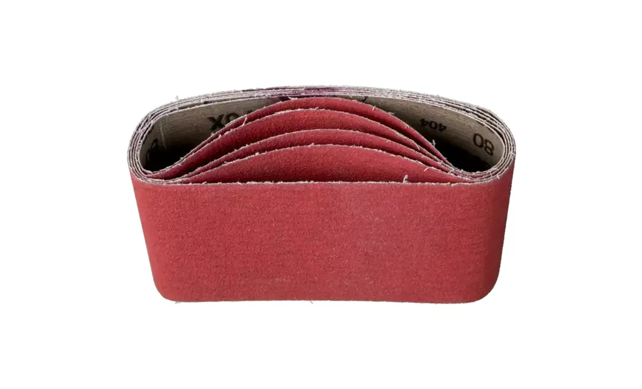 Pferd 49643 3-1/2" x 15-1/2" Abrasive Coated Portable Belt | Ceramic Oxide CO-COOL 80 Grit | Sold By Box of 10