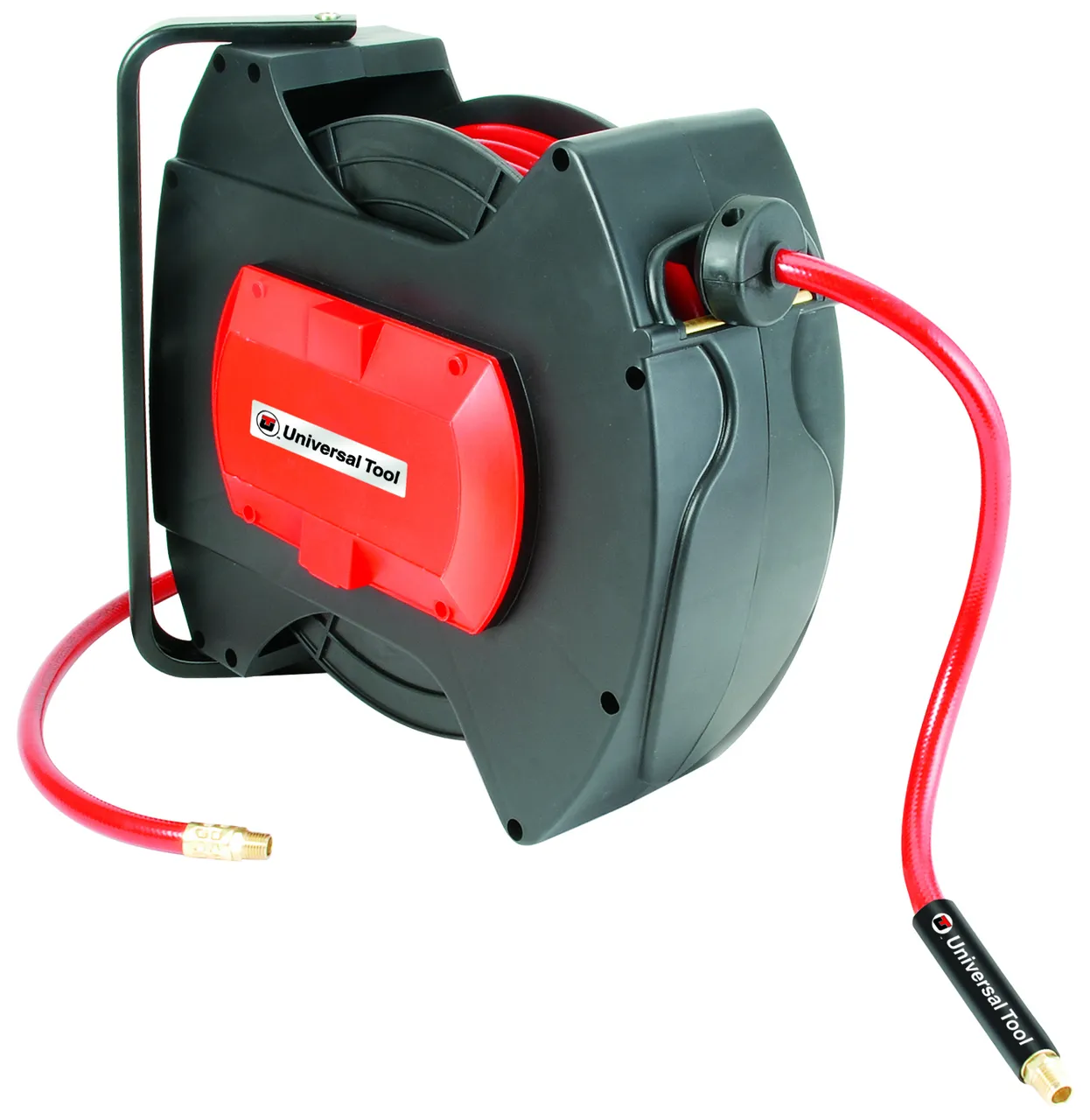 Universal Tool 6800 Retractable Hose Reel | 3/8" Hose I.D | 50' Hose Length