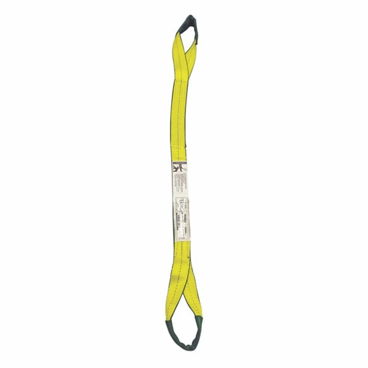 Mazzella EE2-901 Eye and Eye Flat Web Sling | 4' Length | 3200 lbs Vertical Load Capacity