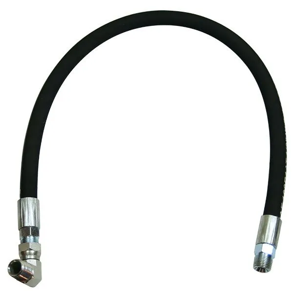 American Lube 4418-2.5NS Oil Hose 1/2" x 2.5 ft., 90-Degree Swivel
