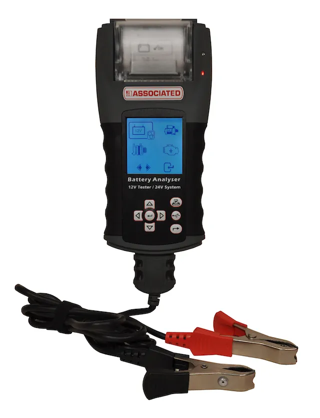 Associated Equipment Hand Held Graphical Tester With Printer