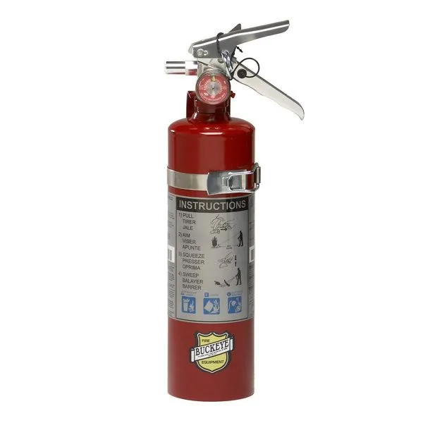 Buckeye 13315 Fire Extinguisher ABC 2.5 lb. with Vehicle Bracket