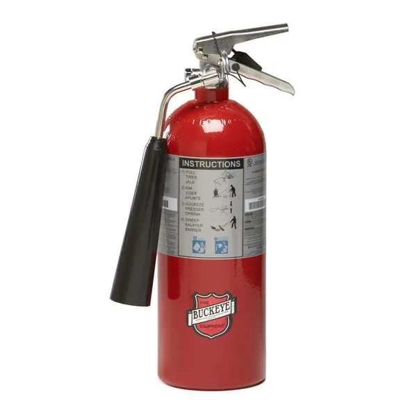 Buckeye 45100 Fire Extinguisher Carbon Dioxide 5 lb.