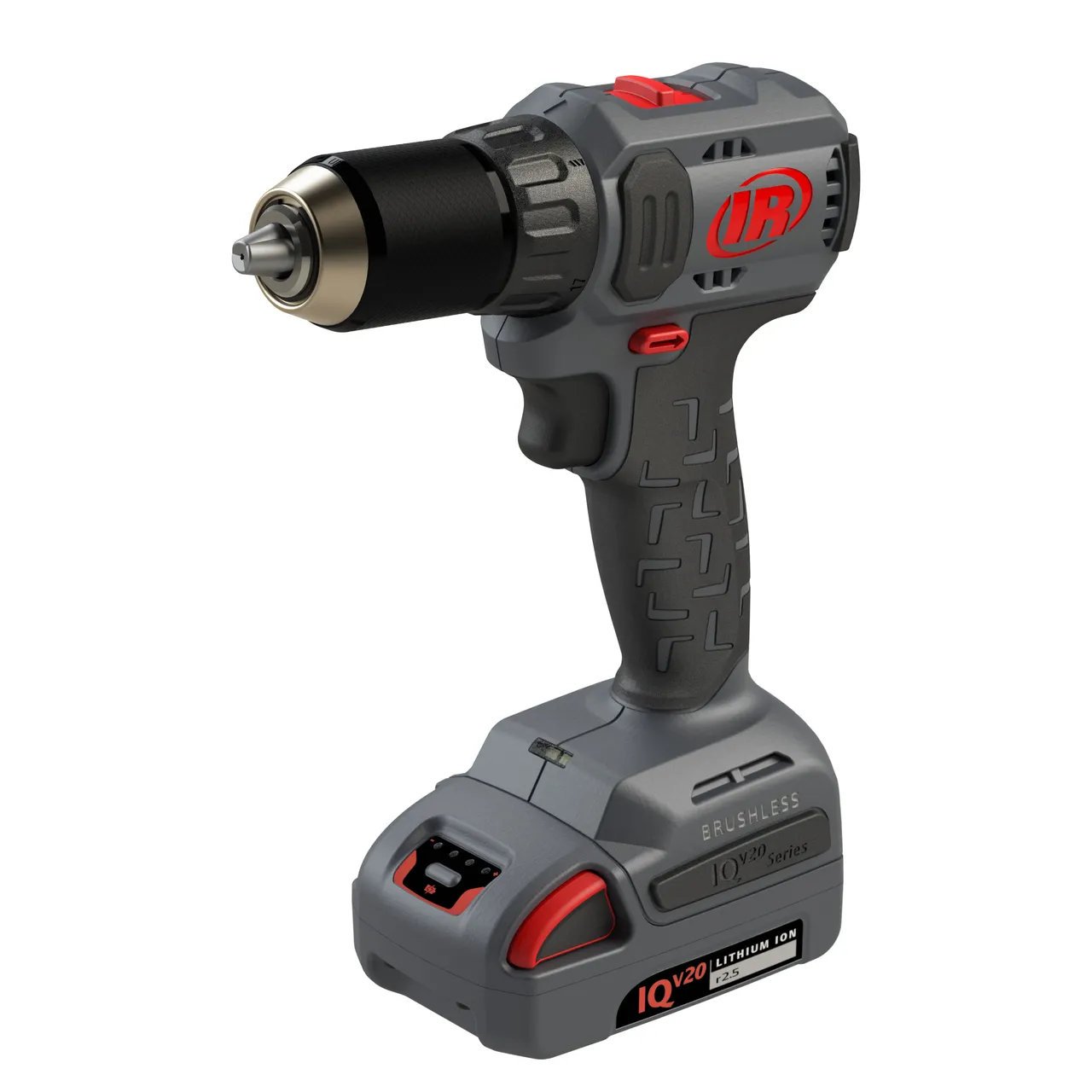 Ingersoll Rand D3141 IQV20 Cordless Compact Drill Driver | Trigger Start | 1/2" Keyless Chuck | 1800 Max RPM | 450 (in-lbs) Max Torque