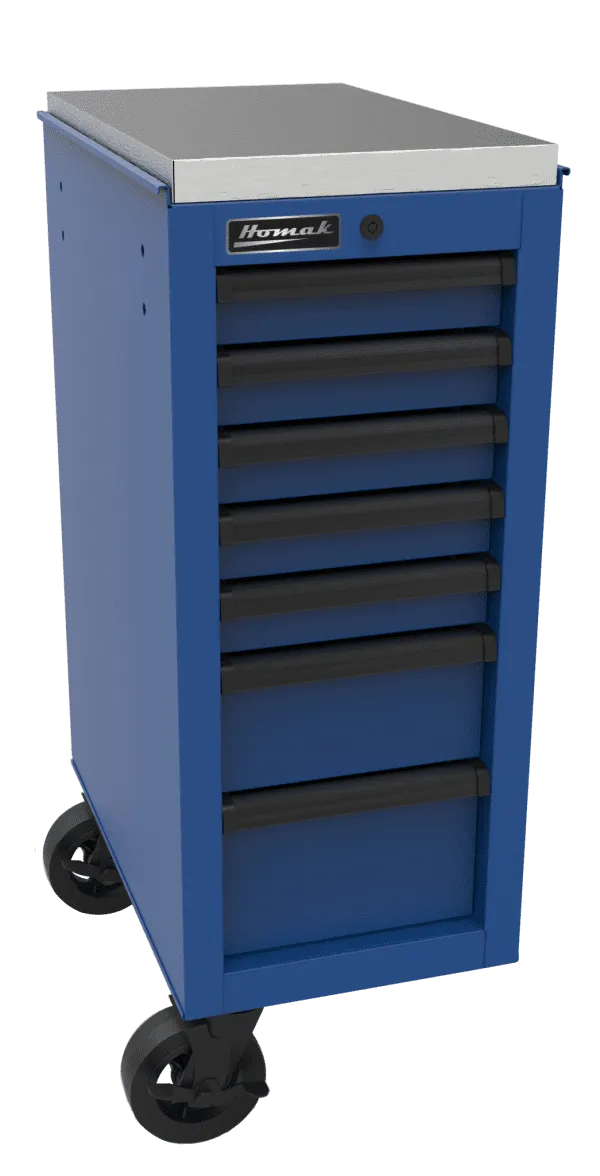 Homak 14 1/2" RS Pro Side Cabinet - Blue