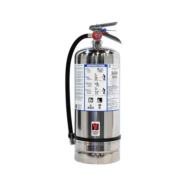 Strike First 6L Class K Wet Chemical Fire Extinguisher