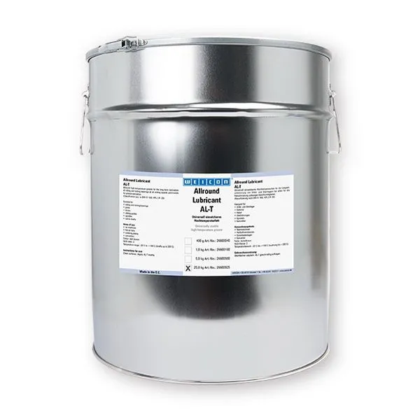WEICON AL-T High Temperature Grease, 25 kg Bucket