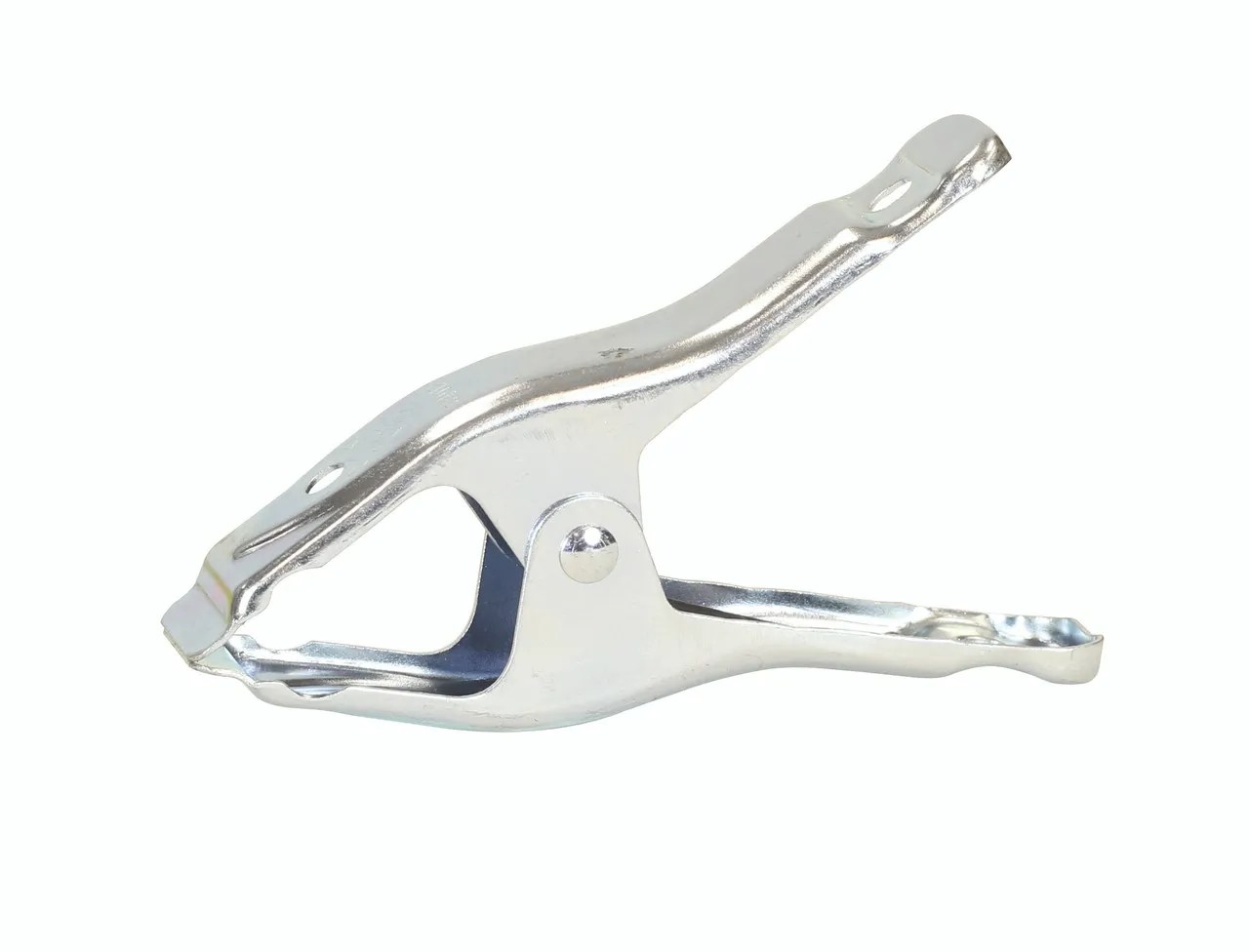 Palmgren 64022 Spring Clamp Without Rubber Tips | 2" Max Open Capacity | 1" Jaw Width | 1/4" Mounting Hole