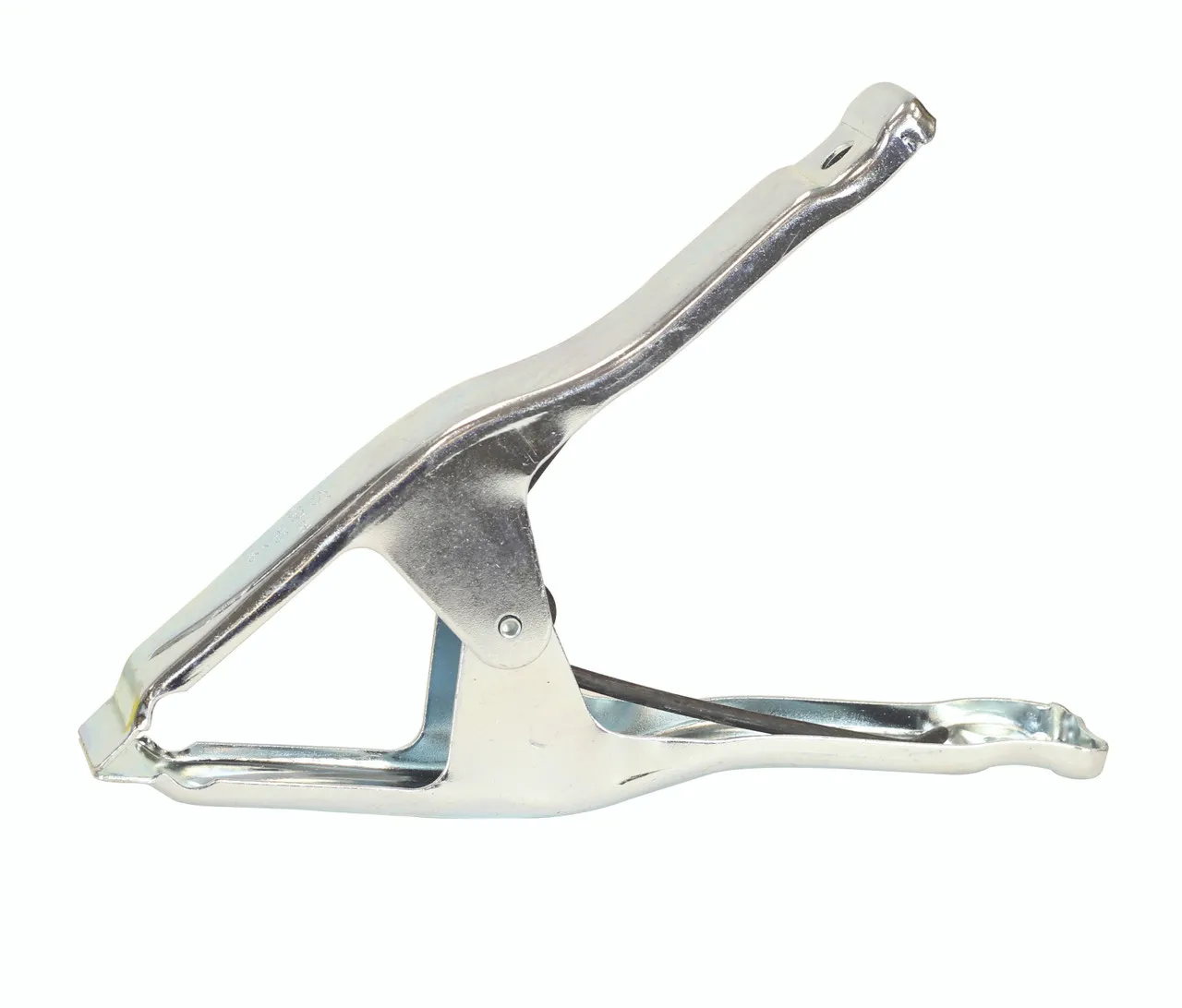 Palmgren 64023 Spring Clamp Without Rubber Tips | 3" Max Open Capacity | 1-1/4" Jaw Width | 19/64" Mounting Hole