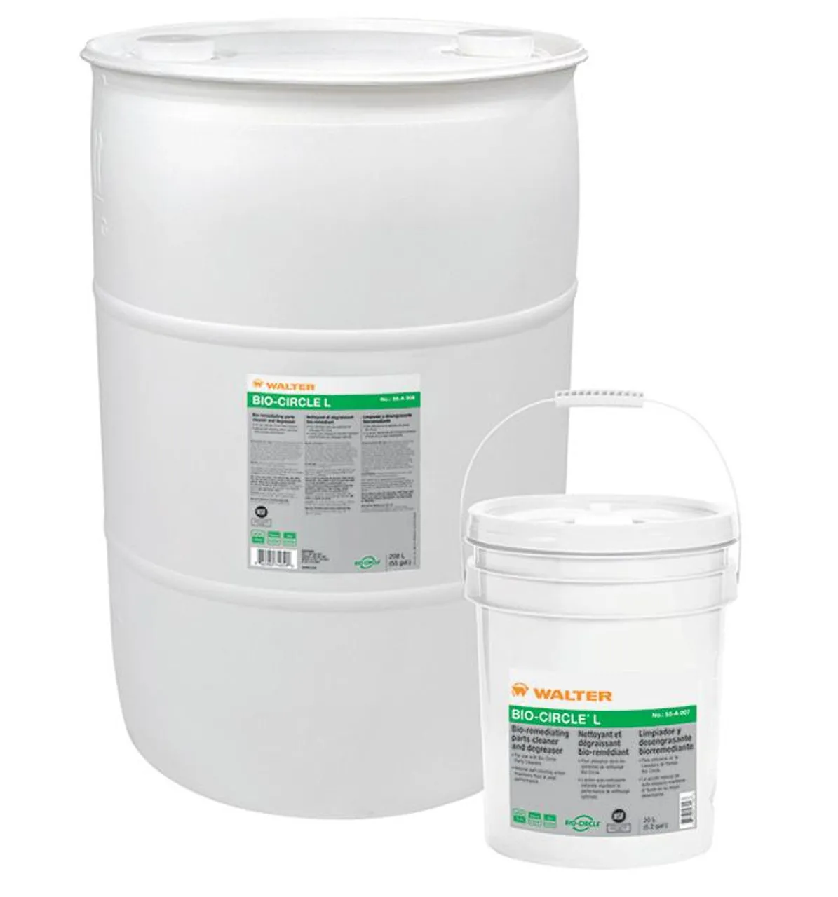 Walter Surface Technologies 55A007 BIO-CIRCLE L Parts Washer Cleaning Solution | Liquid | 5.2 Gallon Capacity Volume
