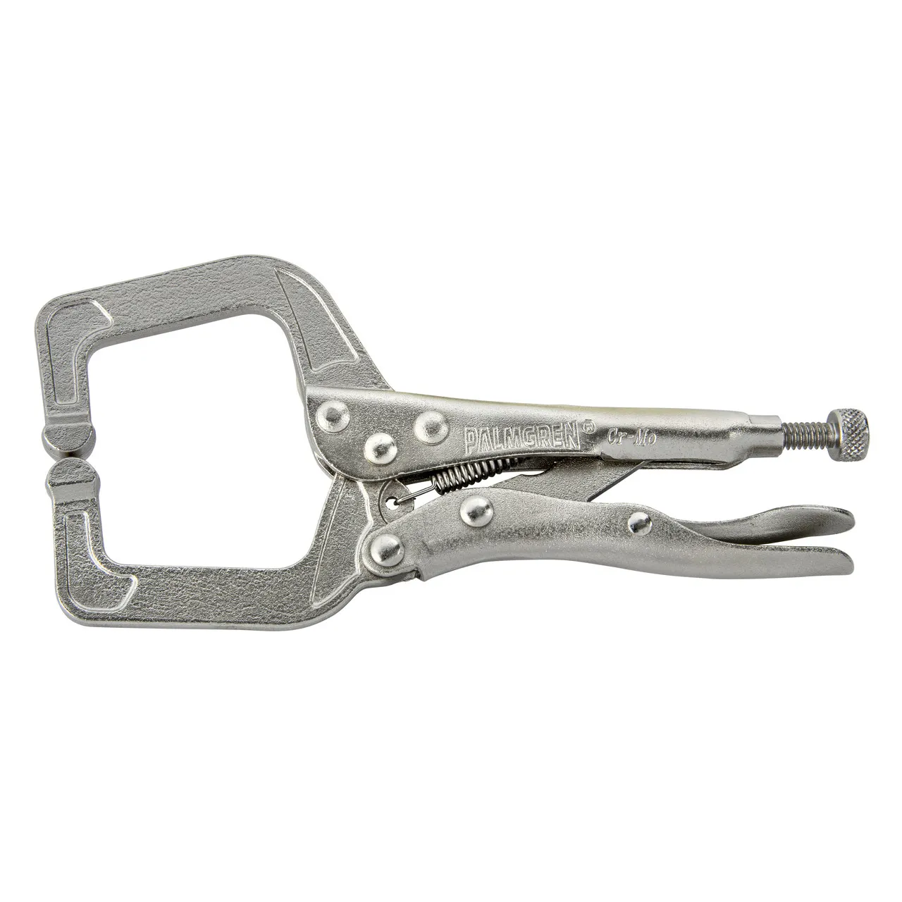 Palmgren 70600 Locking C-Clamp | 6" Max Open Capacity | 2" Max. Jaw Opening | 2-3/8" Jaw Width