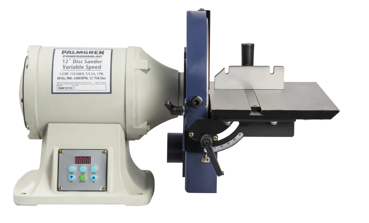 Palmgren 9681319 Variable Speed Disc Sander | 12" Wheel Diameter