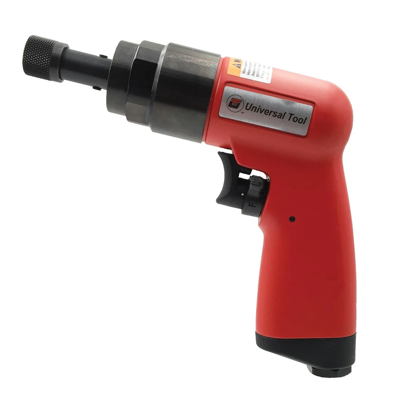 Universal Tool UT8895RQ Direct Drive Screwdriver | 0.8 HP | 1,800 RPM | 45-150 (in. lb.) Torque Range | Handle Exhaust