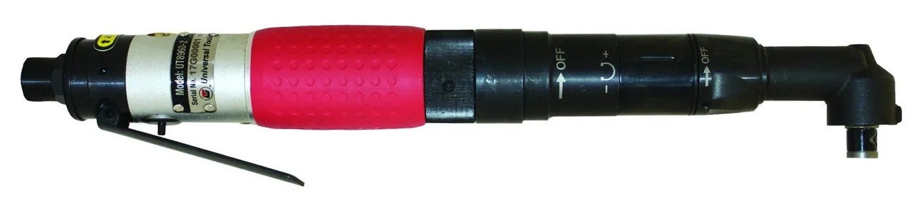 Universal Tool UT8960-2 Adjustable Clutch Angle Auto Shut-off Screwdriver | 0.4 HP | 1,000 RPM | 5-25 (in. lb.) Torque Range | Rear Exhaust